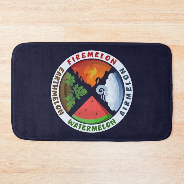 Item preview, The 4 Elemelons designed and sold by wolfkin-design.