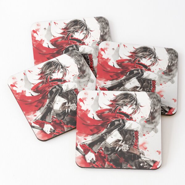 Item preview, Watercolor Ruby Rose designed and sold by SchellStation.