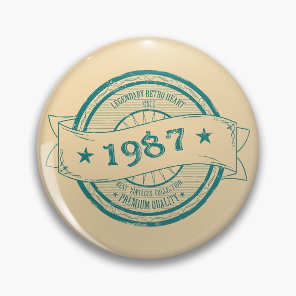 Item preview, 1987 RETRO VINTAGE CIRCLE LOGO designed and sold by ArchersBoutique.