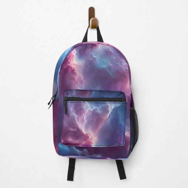Item preview, Vibrant Pink Purple Blue Nebula in Space designed and sold by PandaTShirtShop.