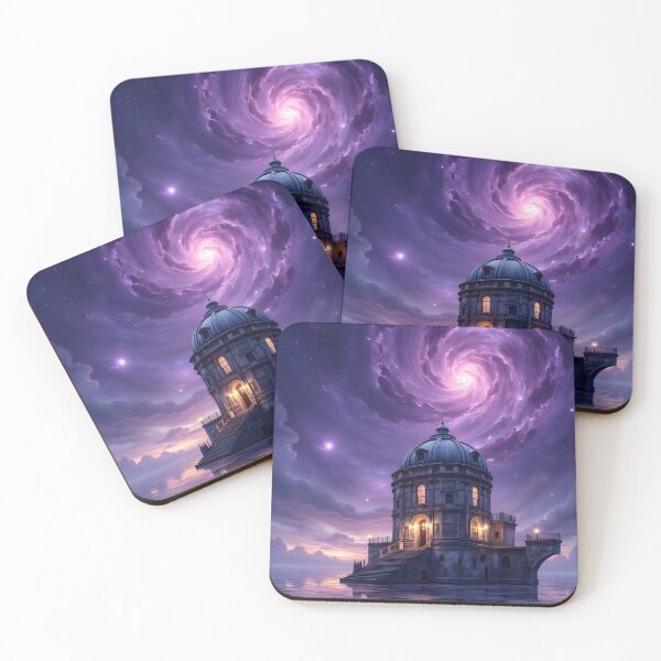 Item preview, Celestial Observatory Amidst the Cosmic Whirlpool designed and sold by oanaunciuleanu.
