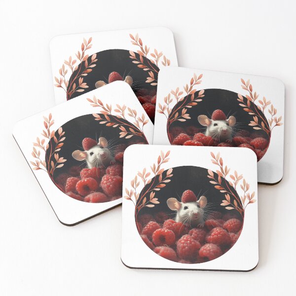 Item preview, Mouse love red berries designed and sold by Gardenpets.