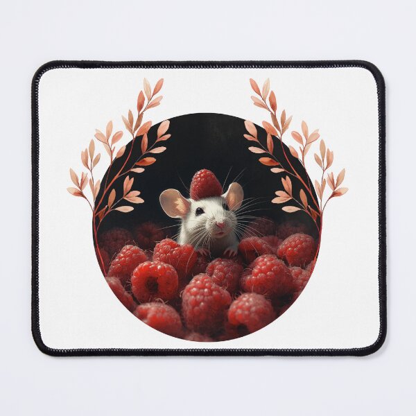 Item preview, Mouse love red berries designed and sold by Gardenpets.