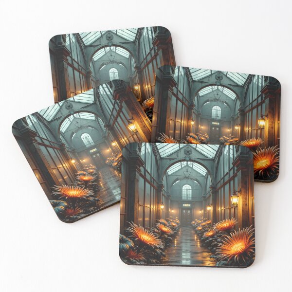 Item preview, Enchanted Corridor of Light and Flora designed and sold by oanaunciuleanu.