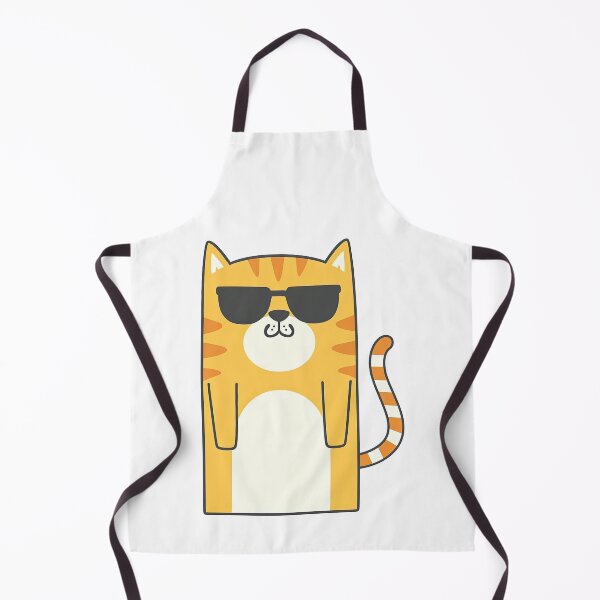 Item preview, Cool Cat with Sunglasses Cartoon Design designed and sold by ArtfulWeave.