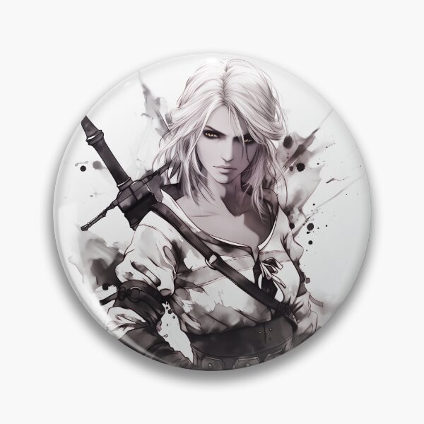 Item preview, Watercolor Ciri designed and sold by SchellStation.