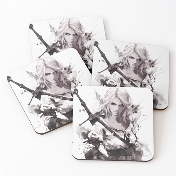 Item preview, Watercolor Ciri designed and sold by SchellStation.