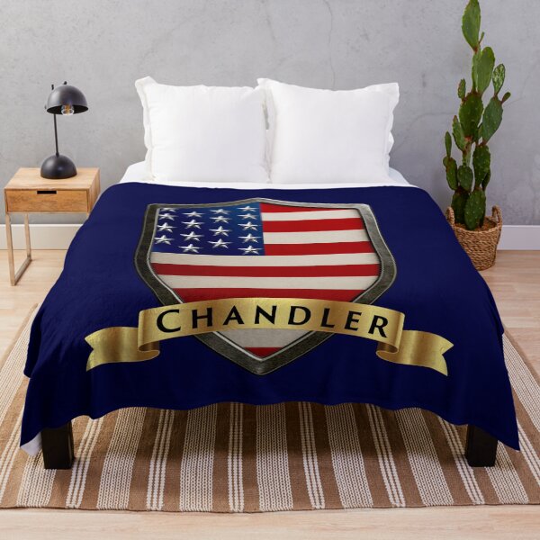 Artikelvorschau, Chandler Family USA Schild. Stars & Stripes Heritage Wappen entworfen und verkauft von Highlandkings.