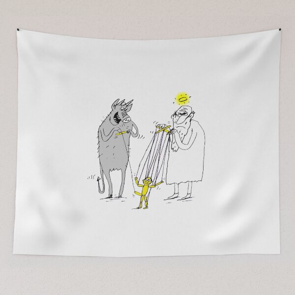 Item preview, Who Pulls Which String? designed and sold by ARToonHouse.