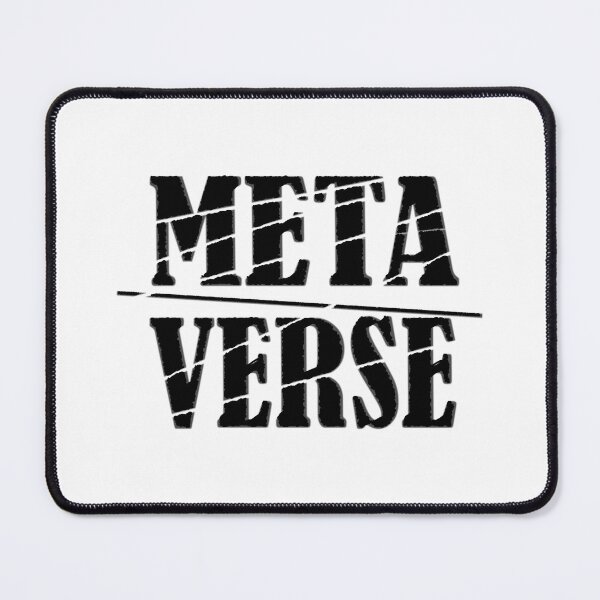 Item preview, Meta-Verse | Minimal Black Scratch Typography Art designed and sold by Combat Skies.