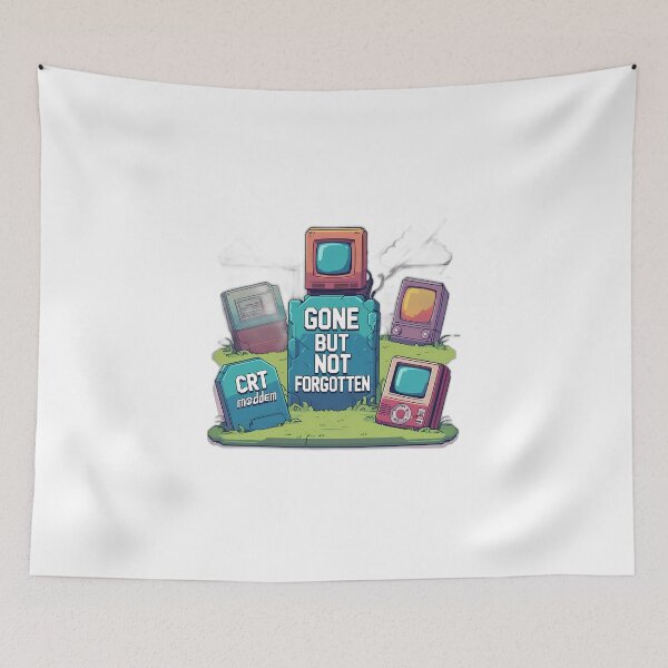 Item preview, Nostalgic Tech Graveyard CRT Memories designed and sold by Y-Muqsit.
