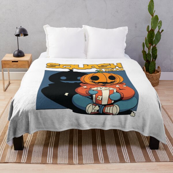 Item preview, Vintage Halloween Pumpkin Cartoon Funny Relaxing Movie Night designed and sold by MotivaChic.