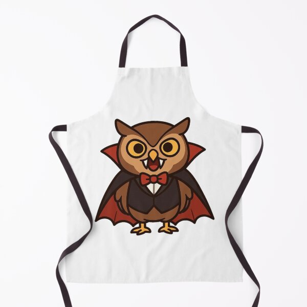Item preview, Vampire Owl with Cape – Spooky Halloween Bird designed and sold by Confuzz1ed.