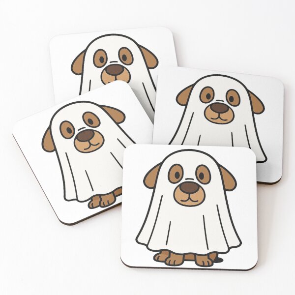 Item preview, Funny Dog in Ghost Costume – Halloween Pet Design designed and sold by Confuzz1ed.