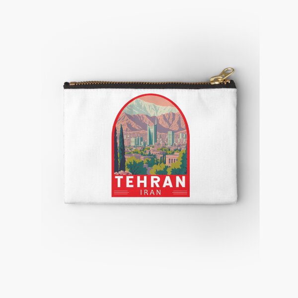 Item preview, Tehran Iran Travel Art Emblem designed and sold by KrisSidDesigns.
