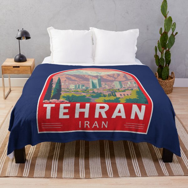 Item preview, Tehran Iran Travel Art Emblem designed and sold by KrisSidDesigns.