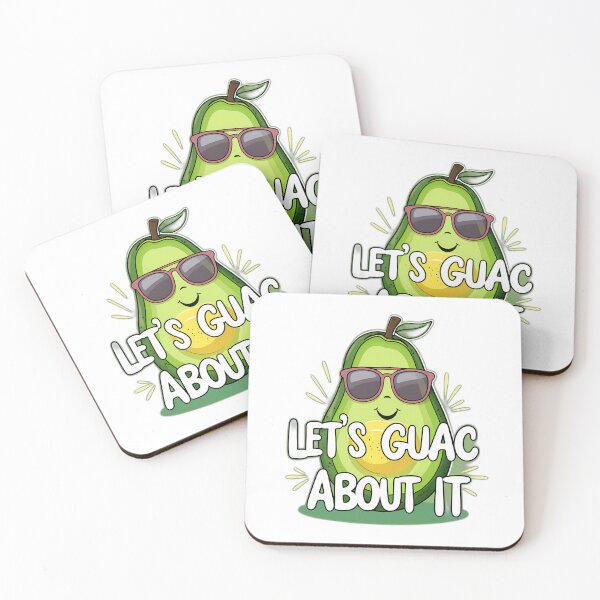Item preview, Hipster Avocado Guac Pun Humor designed and sold by Y-Muqsit.