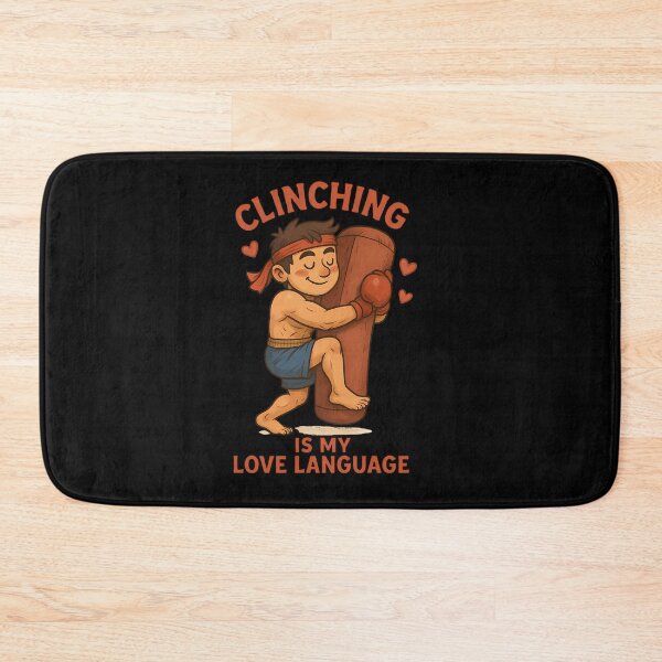 Item preview, Clinch Is My Love Language  Funny Muay Thai  Boxing Fighter Gift For Martial Arts Lovers designed and sold by KiarraTatee.