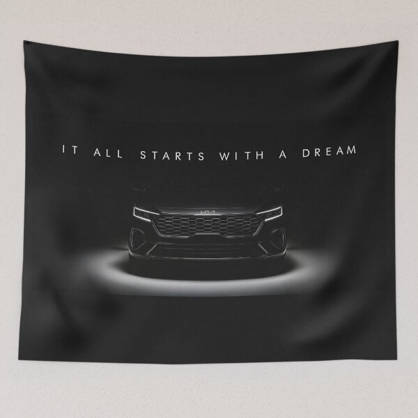 Item preview, Kia Forte K4 – It All Starts With A Dream Car Art designed and sold by SuccessHunters.