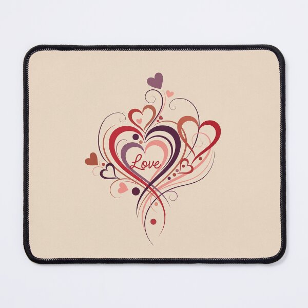 Item preview, Elegant Hearts with the word "Love" designed and sold by Owcomm.