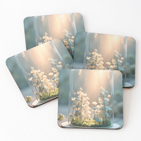 Item preview, Ethereal Blossoms in Glass Sanctuary designed and sold by oanaunciuleanu.