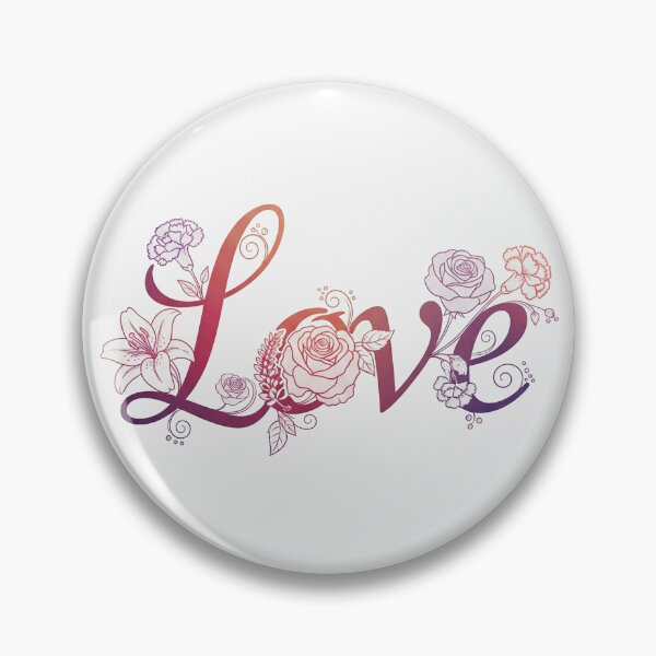 Item preview, Love with Floral Details designed and sold by Owcomm.