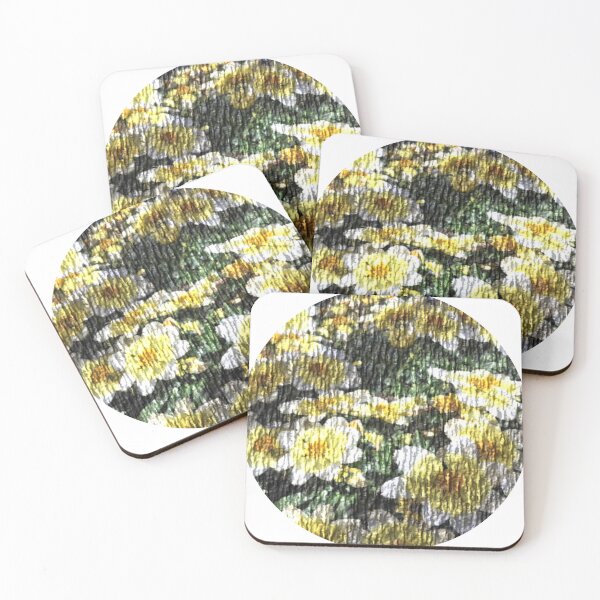 Item preview, flowerbed bark round abstract design designed and sold by SmashingDeals.