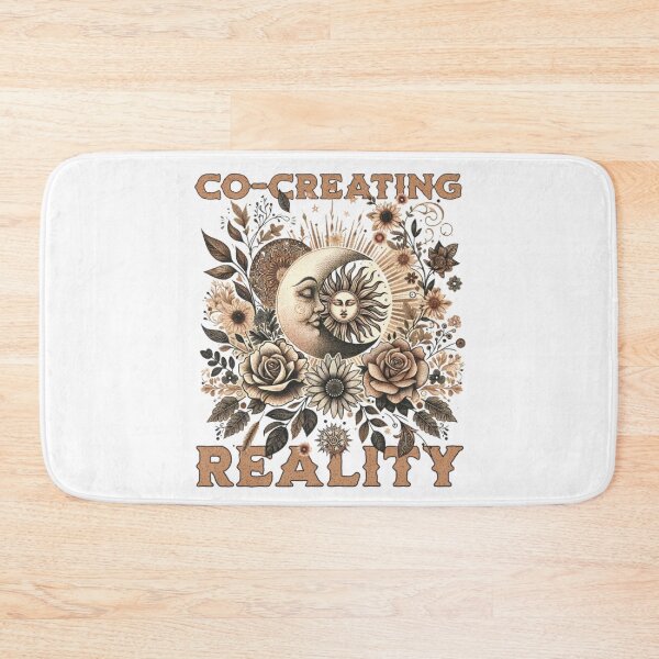 Item preview, Co-Creating Reality Floral Celestial Sun and Moon designed and sold by VisualAwakeningArt.