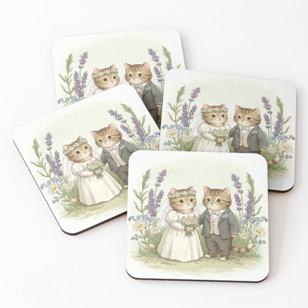 Item preview, Feline Vows designed and sold by Pasteltone.