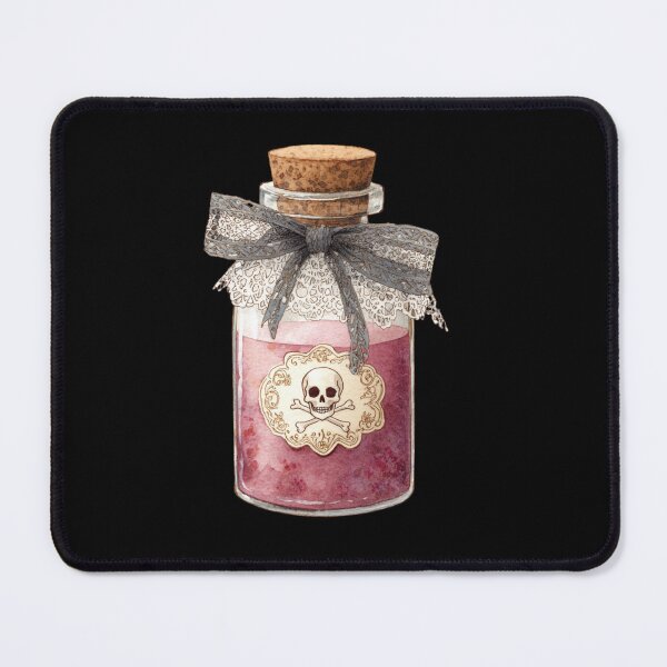 Item preview, Skull and lace potion bottle designed and sold by MendaciousMina.