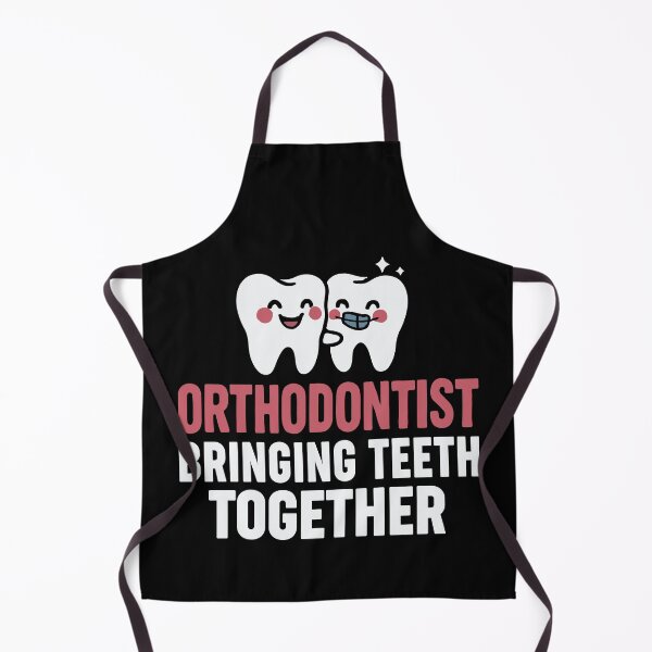 Item preview, Orthodontist Bringing Teeth Together Dental Humor designed and sold by tmerchtrends.