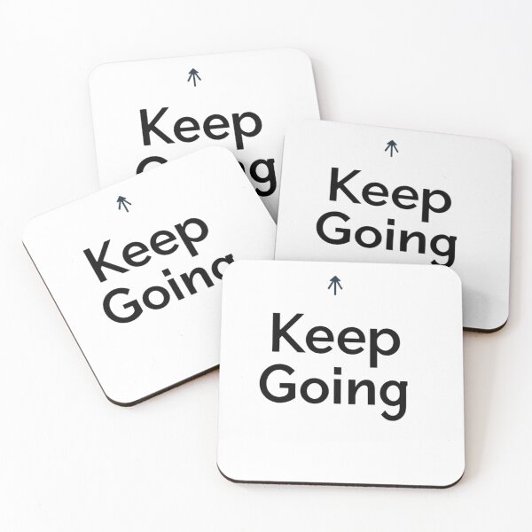 Item preview, Keep Going Motivational Text designed and sold by AbhishekPanwar.