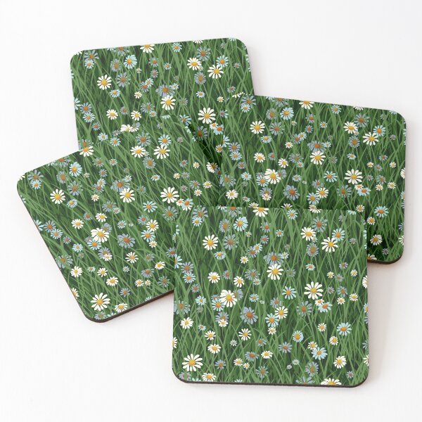 Item preview, Seamless Daisy Field Pattern Illustration designed and sold by AlweeCeed.