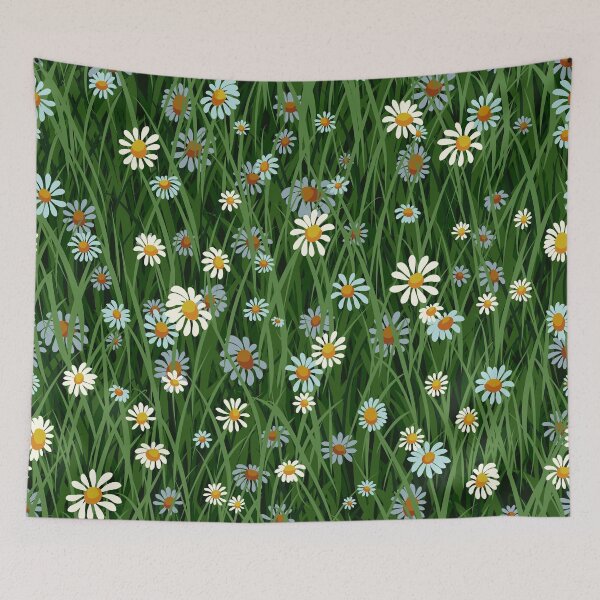 Item preview, Seamless Daisy Field Pattern Illustration designed and sold by AlweeCeed.
