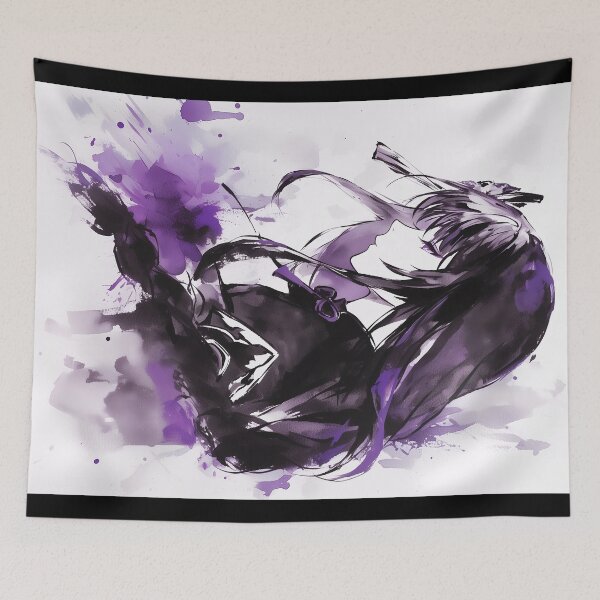 Item preview, Watercolor Raiden Shogun designed and sold by SchellStation.