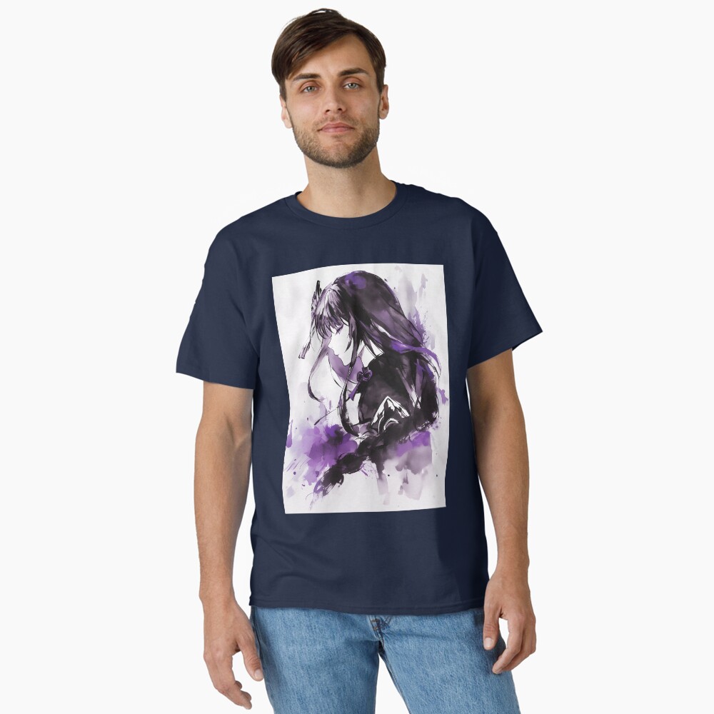 Watercolor Raiden Shogun Sticker