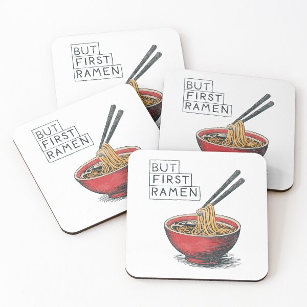Item preview, But First Ramen designed and sold by jmbeezee.