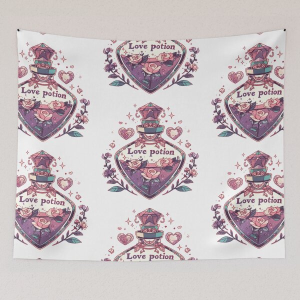 Item preview, Love potion bottle designed and sold by MendaciousMina.