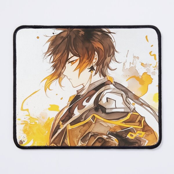 Item preview, Watercolor Zhongli designed and sold by SchellStation.