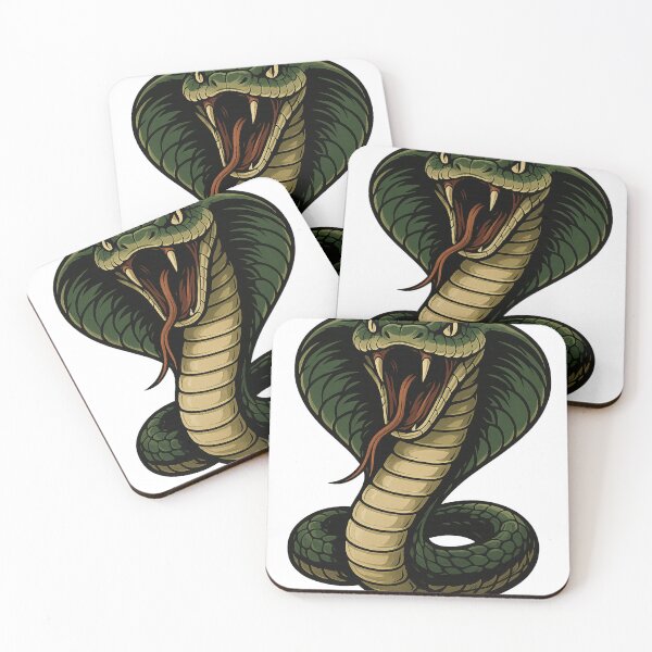 Item preview, Fierce Cobra Snake | Powerful Serpent Design designed and sold by salehstore7.