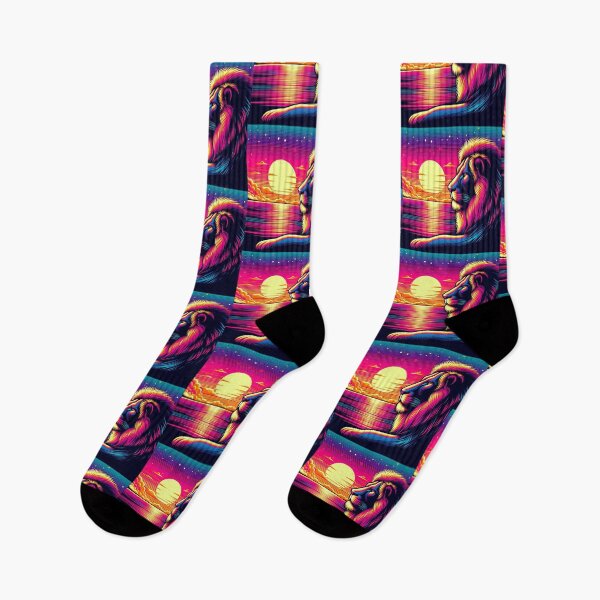 Item preview, Lion sunset watching designed and sold by Dogandesighn.