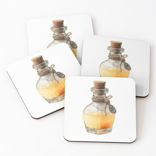 Item preview, Orange potion bottle designed and sold by MendaciousMina.