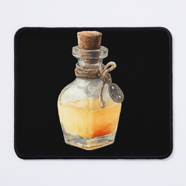 Item preview, Orange potion bottle designed and sold by MendaciousMina.
