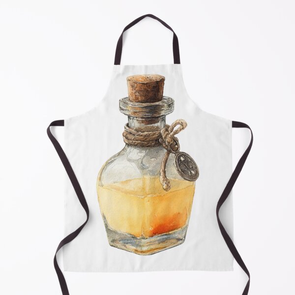 Item preview, Orange potion bottle designed and sold by MendaciousMina.