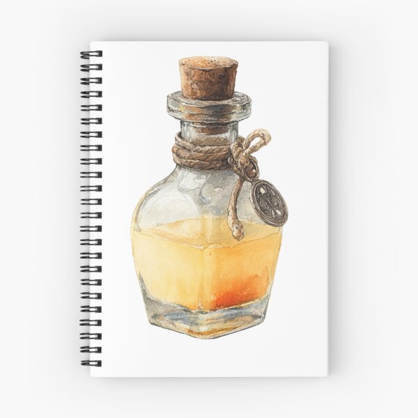 Item preview, Orange potion bottle designed and sold by MendaciousMina.