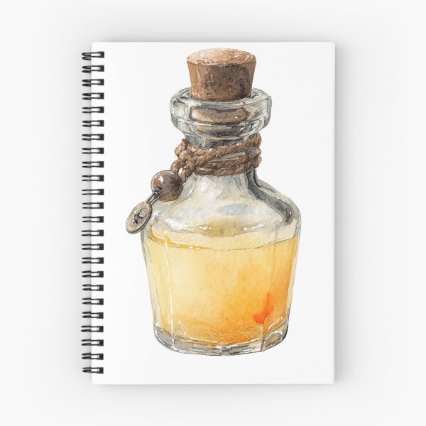 Item preview, Orange potion bottle designed and sold by MendaciousMina.