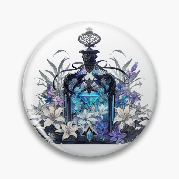 Item preview, Blue potion bottle designed and sold by MendaciousMina.