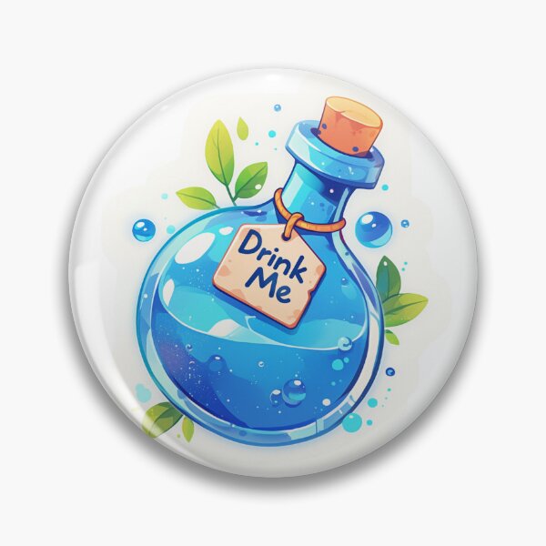 Item preview, Drink me potion bottle designed and sold by MendaciousMina.