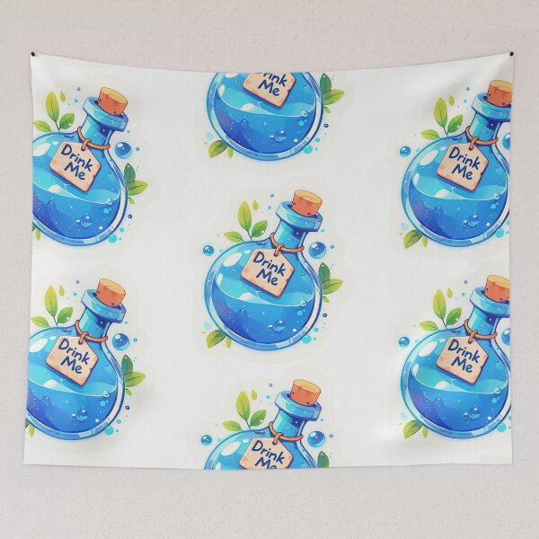 Item preview, Drink me potion bottle designed and sold by MendaciousMina.