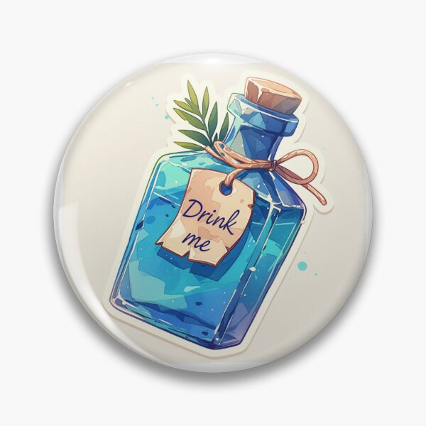 Item preview, Drink me potion bottle designed and sold by MendaciousMina.